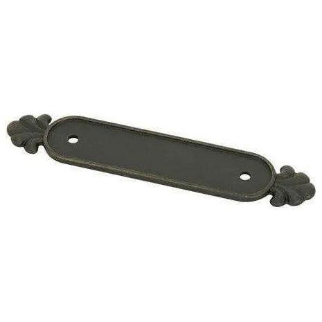 Emtek - Tuscany Bronze Back Plate for Pull - 86235MB - Canada Light Shop