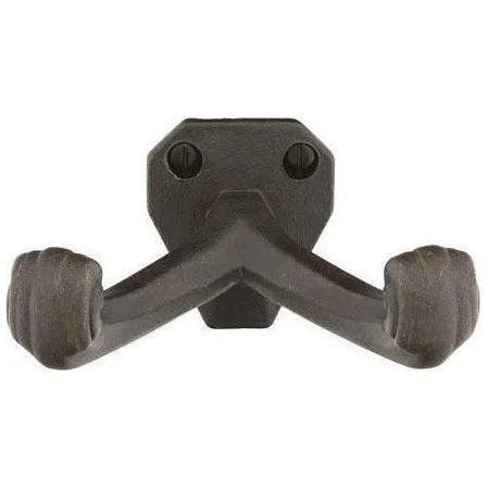Emtek - Tuscany Bronze Double Hook - 2707MB - Canada Light Shop