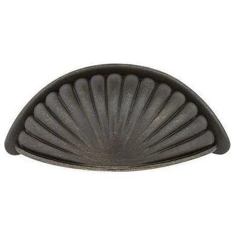 Emtek - Tuscany Bronze Fluted Bin Pull - 86232MB - Canada Light Shop