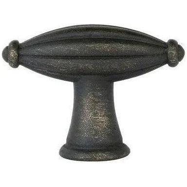 Emtek - Tuscany Bronze Fluted Finger Knob - 86227MB - Canada Light Shop
