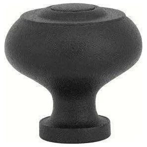 Emtek - Wrought Steel Brittany Knob - 76015FB - Canada Light Shop