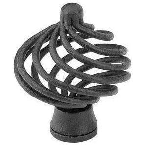 Emtek - Wrought Steel Flanders Knob - 76011FB - Canada Light Shop