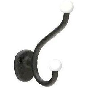 Emtek - Wrought Steel Robe Hook - 25050FBS - Canada Light Shop