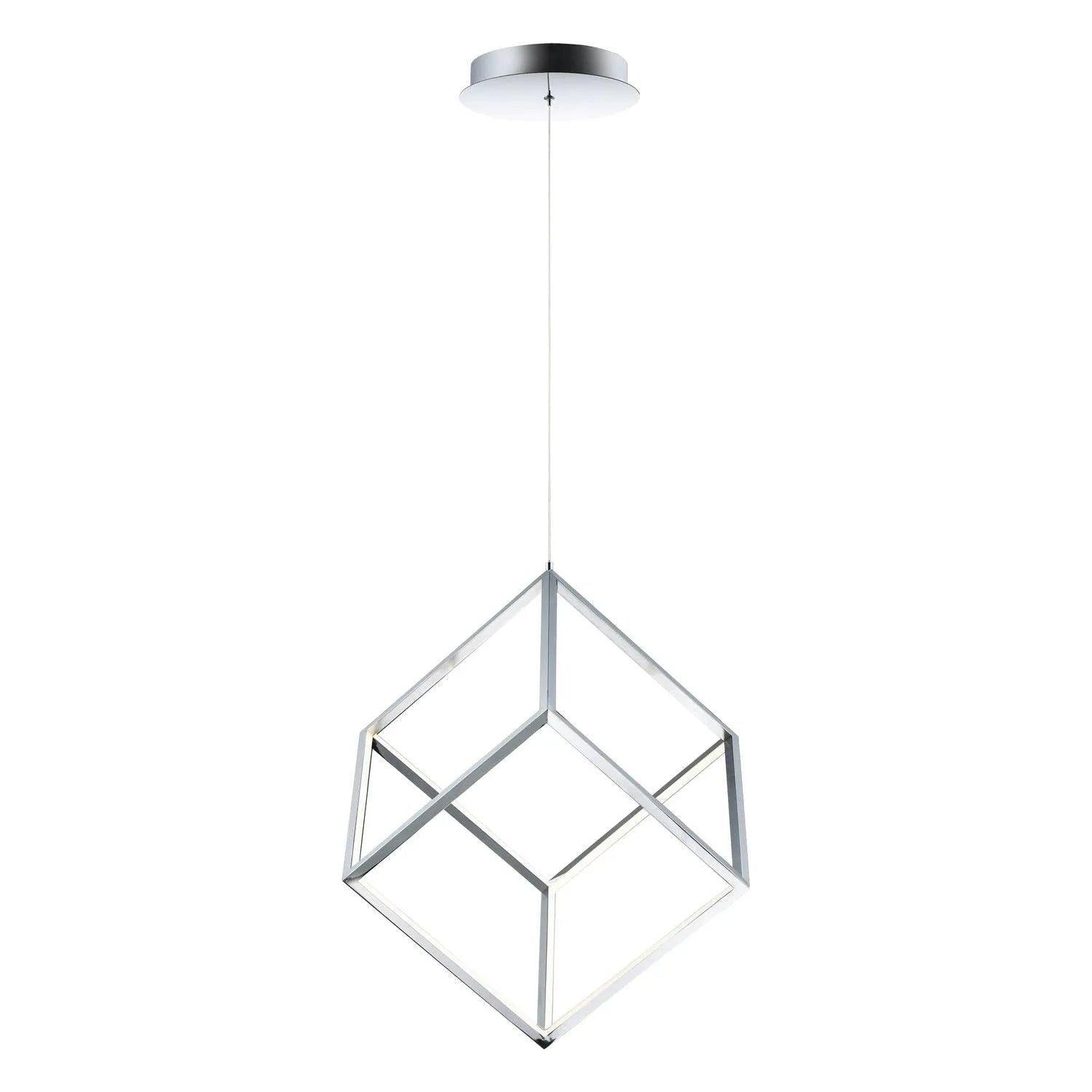 ET2 Lighting - 4 Square LED Pendant - E30582-PC - Canada Light Shop