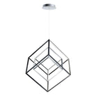 ET2 Lighting - 4 Square LED Pendant - E30586-BKPC - Canada Light Shop