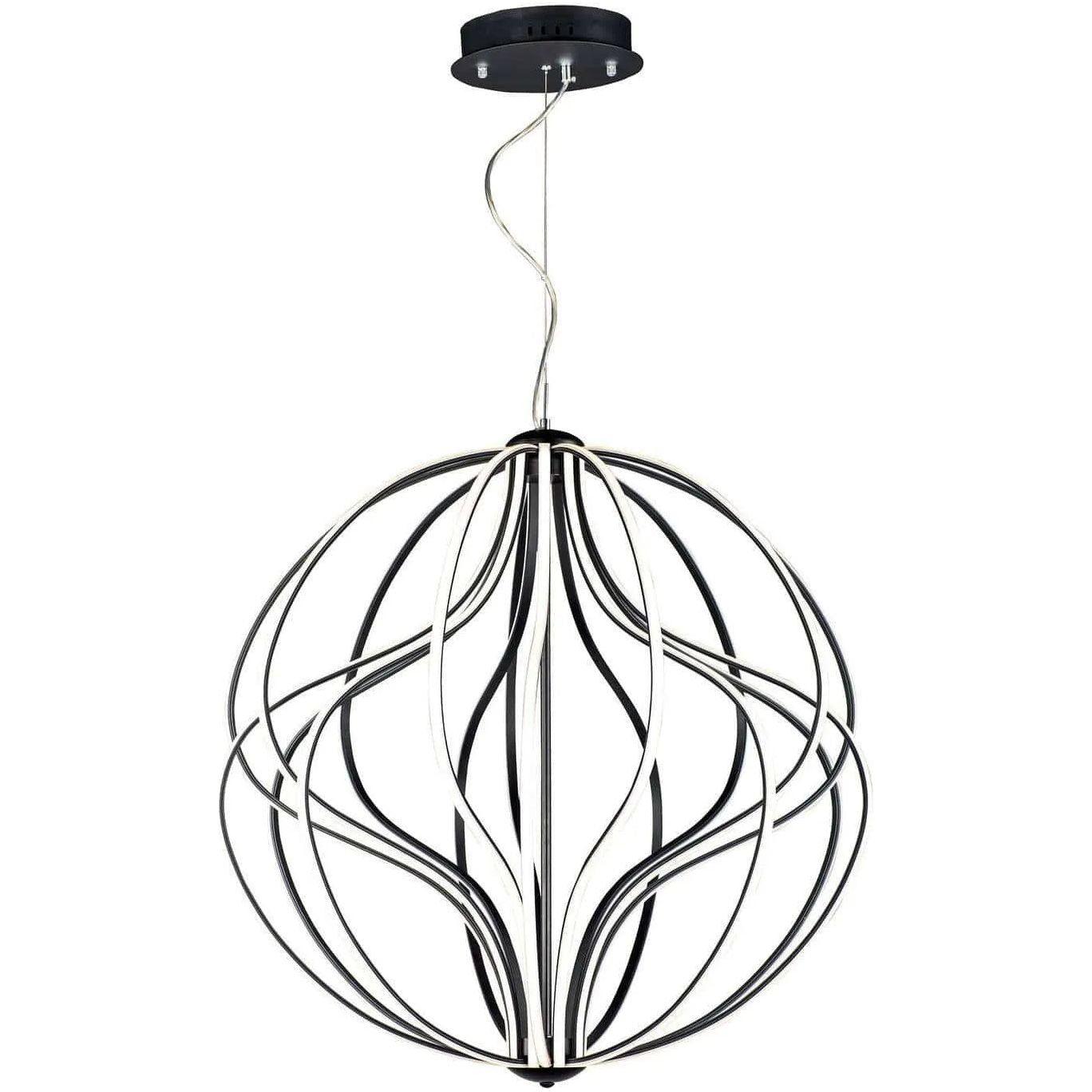 ET2 Lighting - Aura LED Pendant - E21178-BK - Canada Light Shop