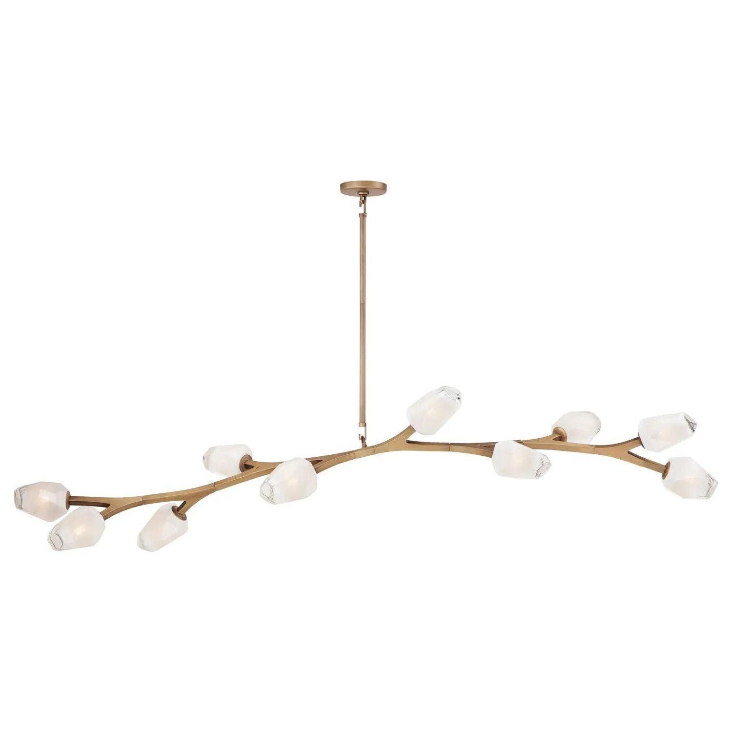ET2 Lighting - Blossom LED Linear Pendant - E32797-93NAB - Canada Light Shop