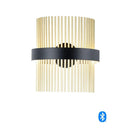 ET2 Lighting - Chimes WiZ LED Wall Sconce - E34201-BKSBR - Canada Light Shop