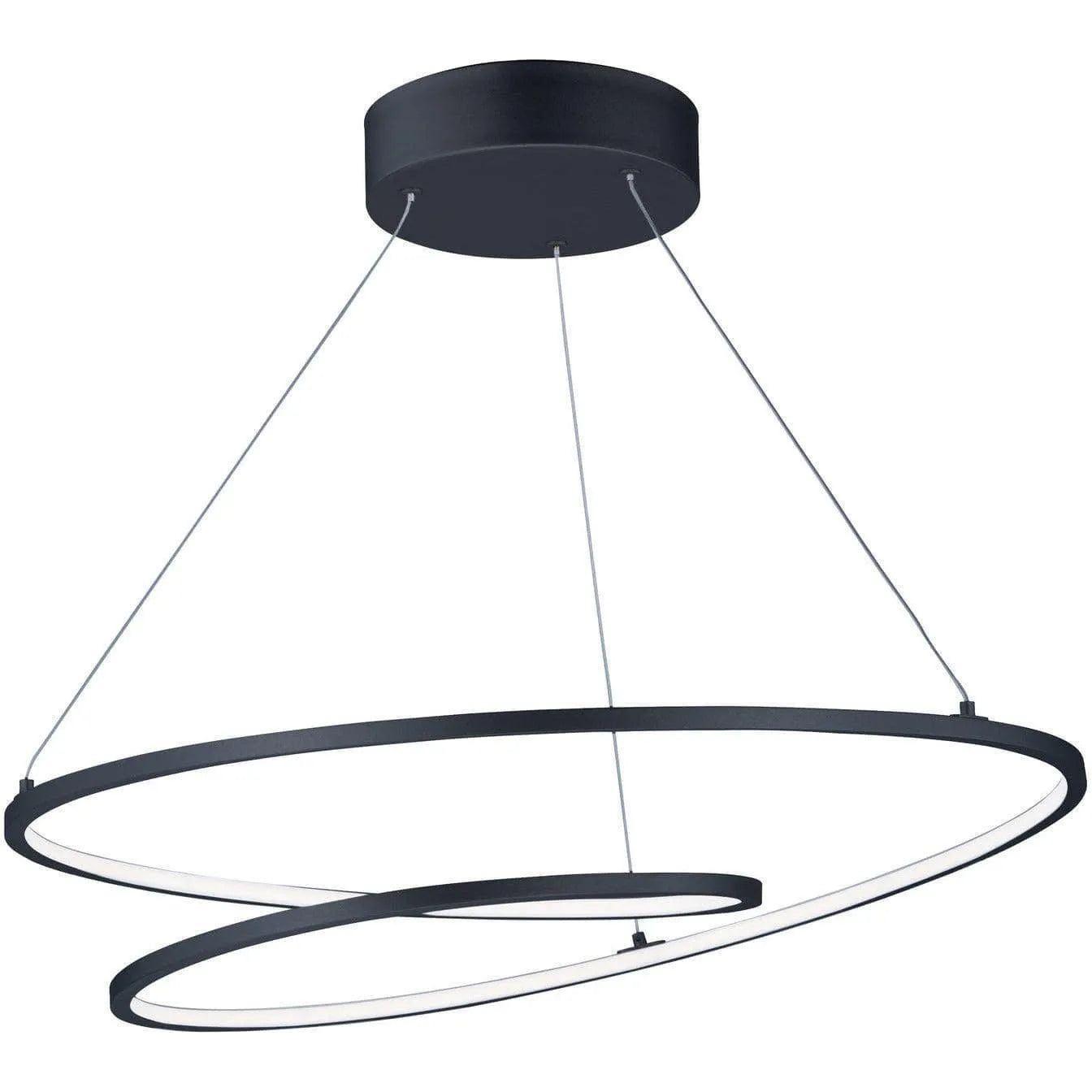 ET2 Lighting - Cycle LED Pendant - E21325-BK - Canada Light Shop