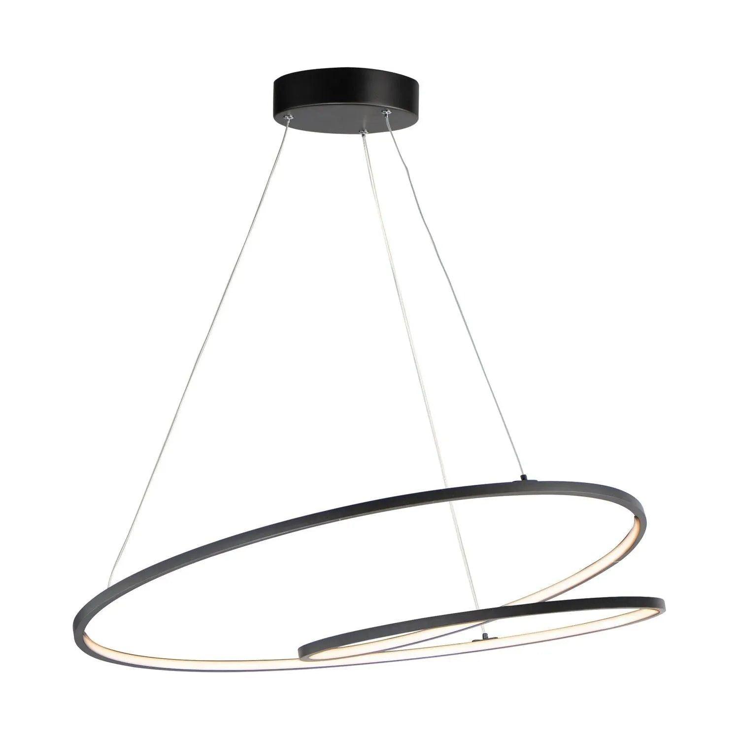 ET2 Lighting - Cycle LED Pendant - E21327-BK - Canada Light Shop