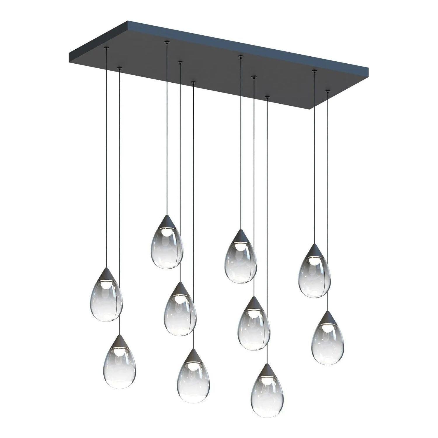 ET2 Lighting - Dewdrop LED Linear Pendant - E21566-142BK - Canada Light Shop