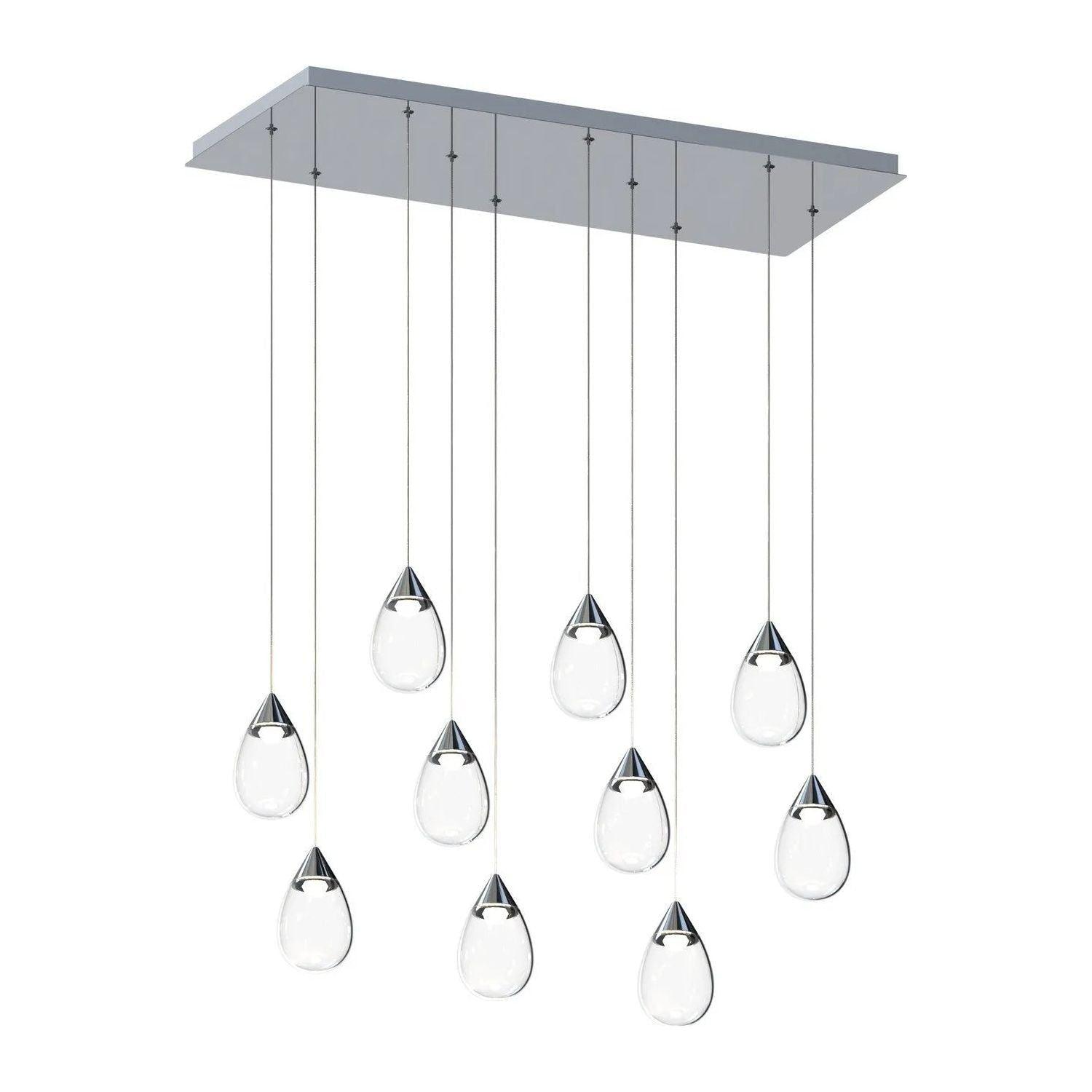 ET2 Lighting - Dewdrop LED Linear Pendant - E21566-18PC - Canada Light Shop