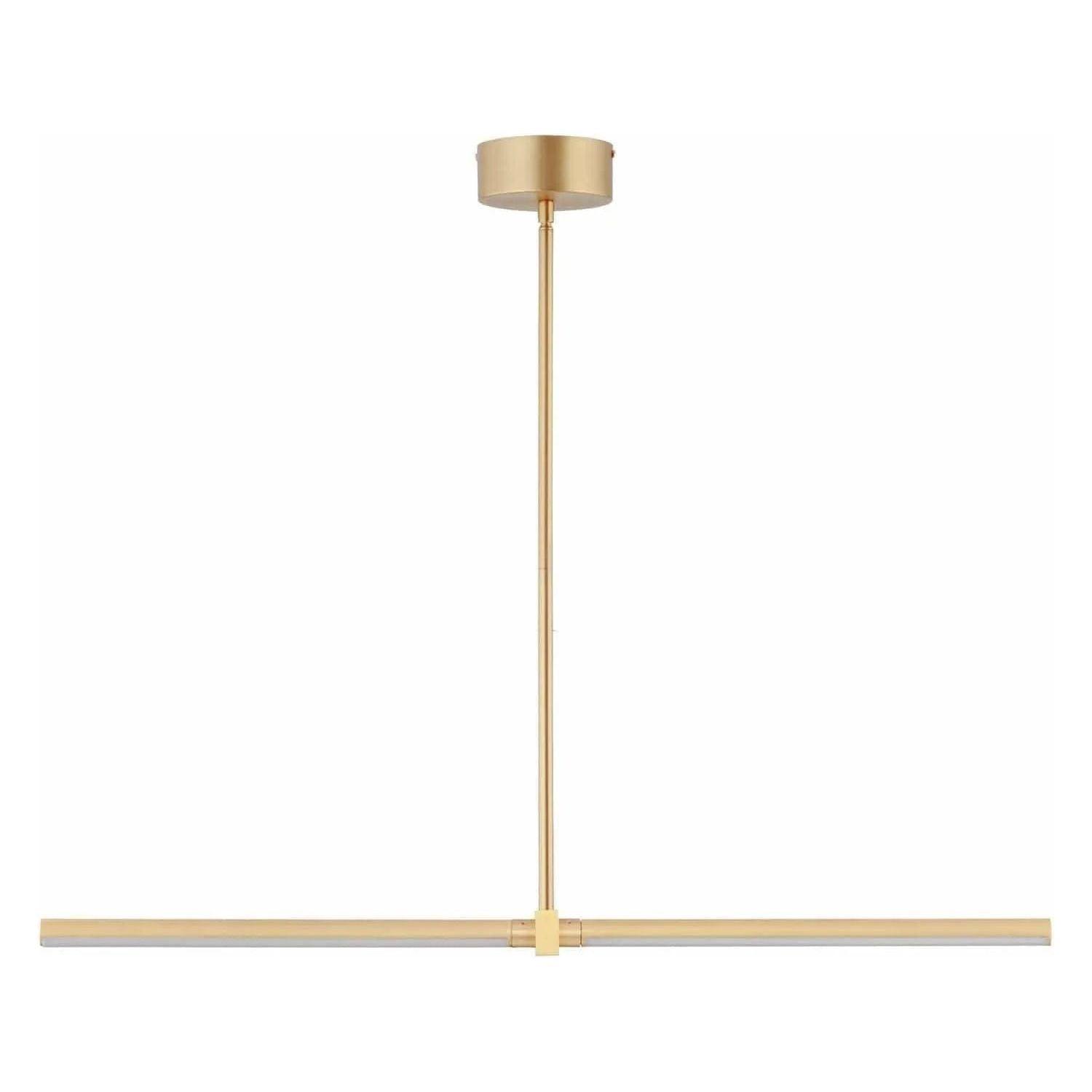 ET2 Lighting - Dorian LED Linear Pendant - E21355-GLD - Canada Light Shop