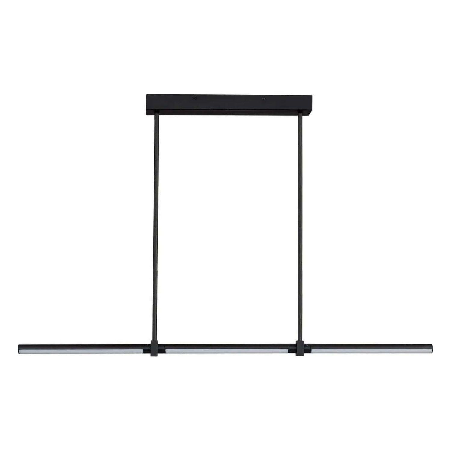 ET2 Lighting - Dorian LED Linear Pendant - E21357-BK - Canada Light Shop