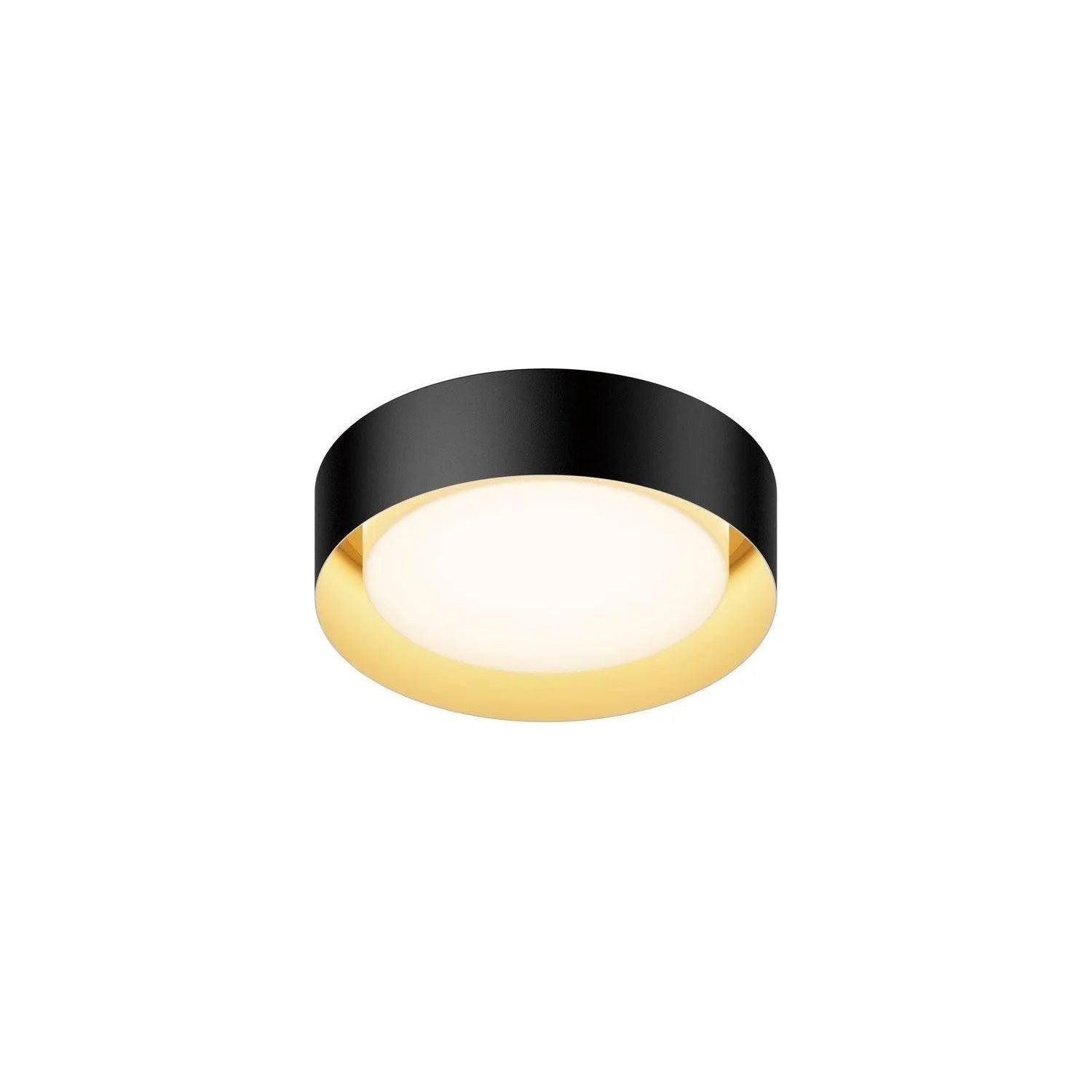 ET2 Lighting - Echo LED Flush Mount - E51010-BKGLD - Canada Light Shop