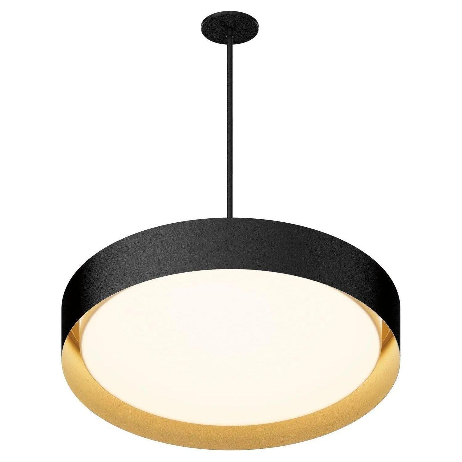ET2 Lighting - Echo LED Pendant - E51015-BKGLD - Canada Light Shop