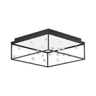 ET2 Lighting - Entanglement LED Flush Mount - E21250-20BK - Canada Light Shop