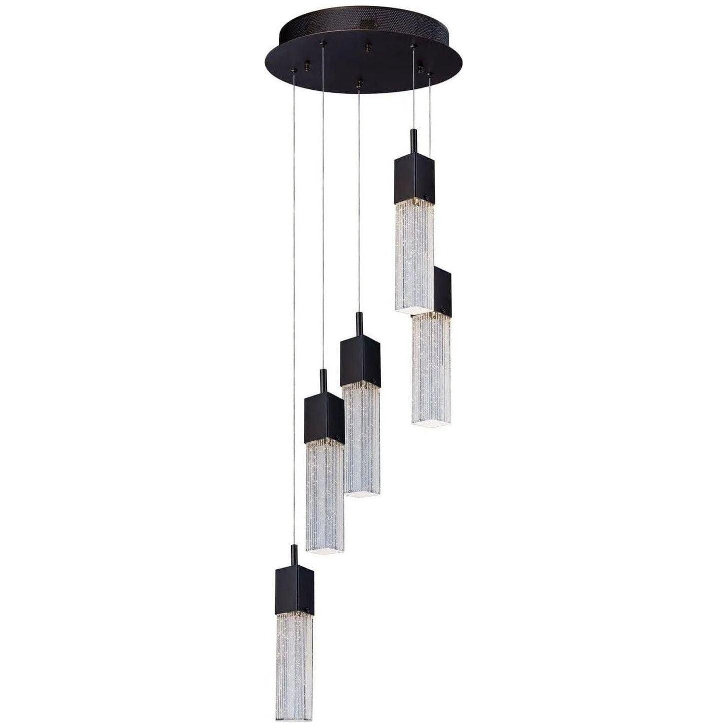 ET2 Lighting - Fizz III LED Multi Pendant - E22765-89BZ - Canada Light Shop
