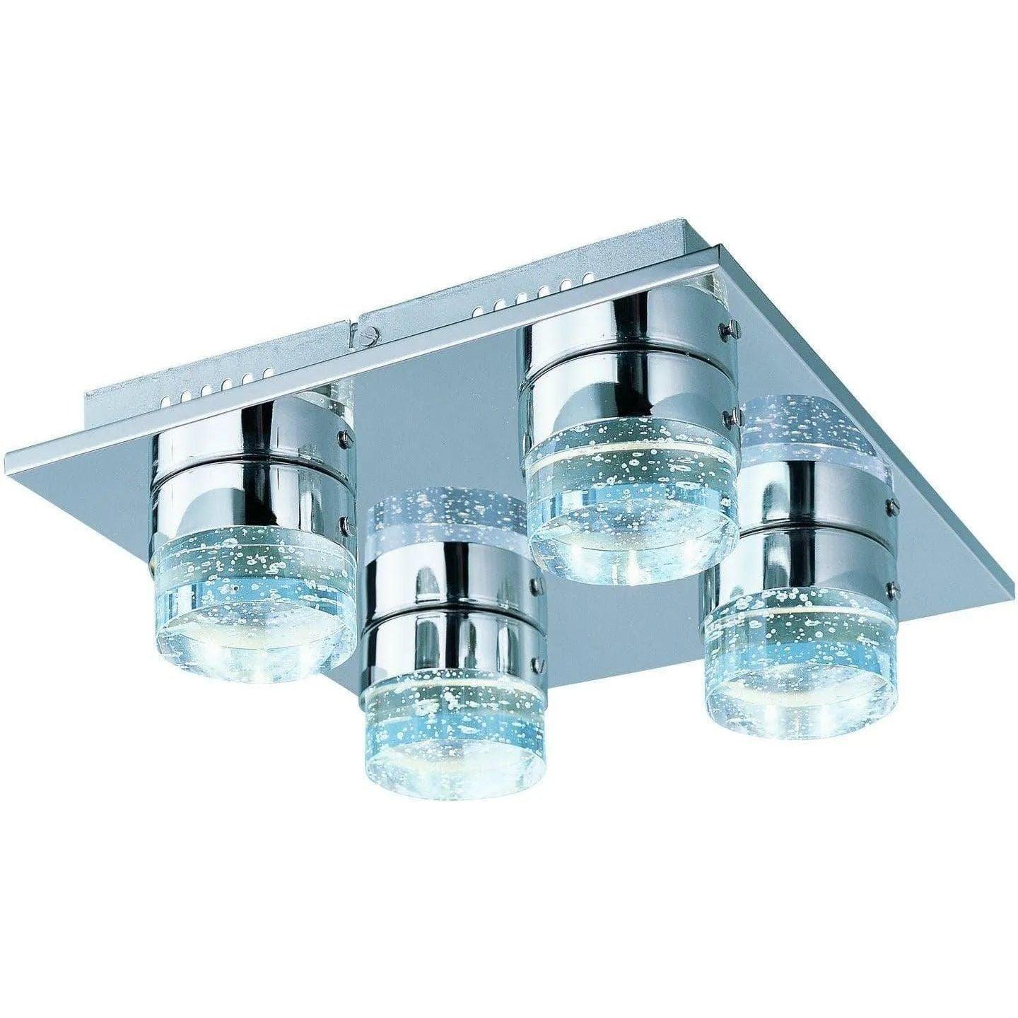 ET2 Lighting - Fizz IV LED Flush Mount - E22772-91PC - Canada Light Shop