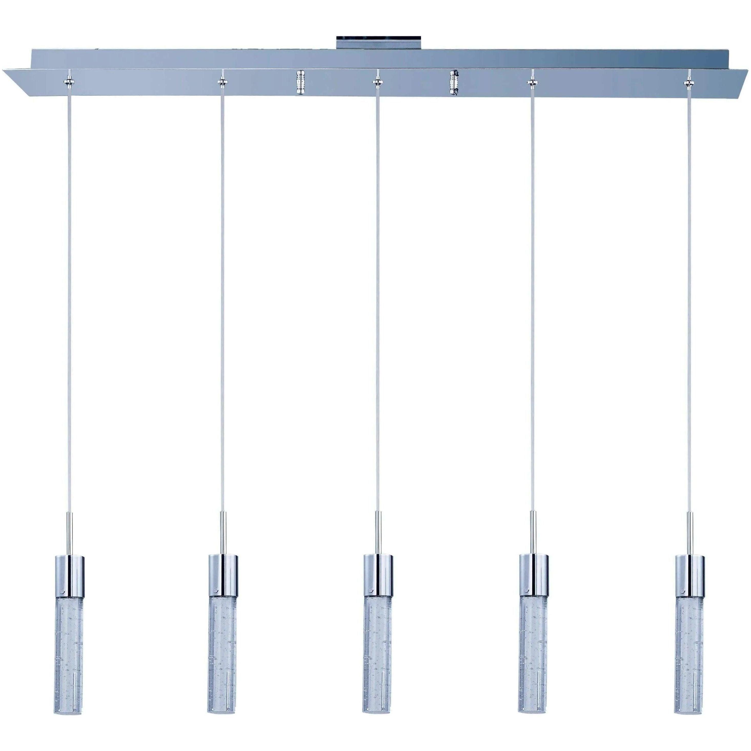 ET2 Lighting - Fizz IV LED Linear Pendant - E22774-91PC - Canada Light Shop
