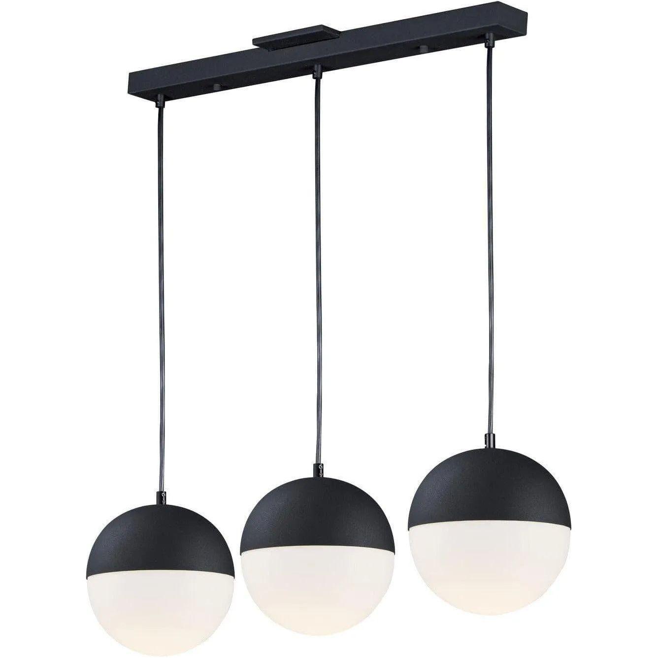 ET2 Lighting - Half Moon LED Linear Pendant - E20363-92BK - Canada Light Shop