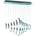 ET2 Lighting - Hoops LED Linear Pendant - E22716-PC - Canada Light Shop
