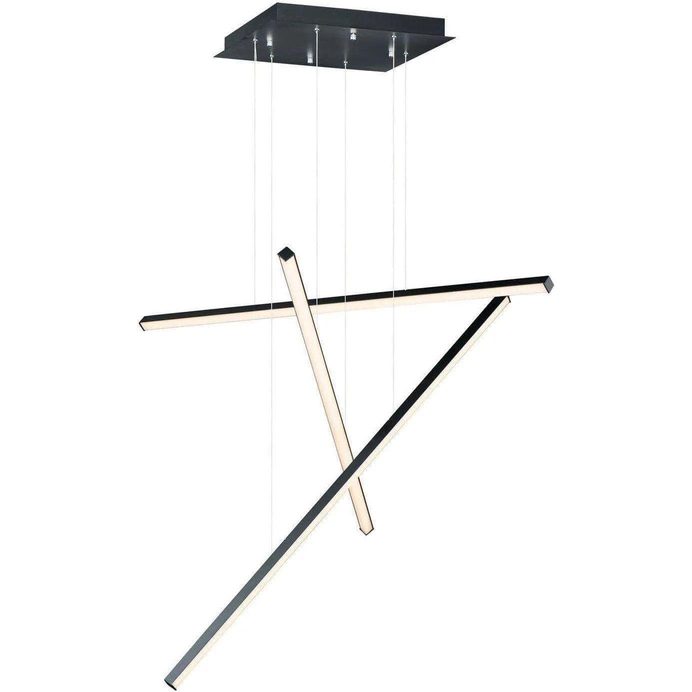 ET2 Lighting - Hover LED Multi Pendant - E21373-BK - Canada Light Shop