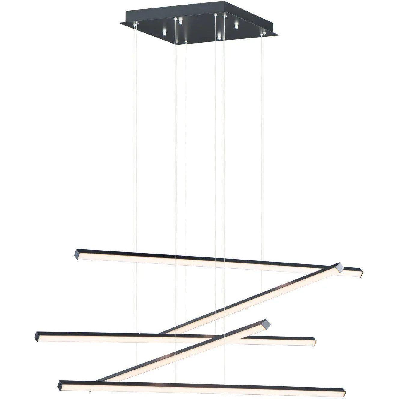 ET2 Lighting - Hover LED Multi Pendant - E21375-BK - Canada Light Shop