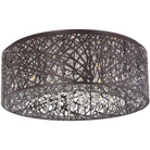 ET2 Lighting - Inca LED Flush Mount - E21301-10BZ/BUL - Canada Light Shop