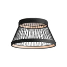 ET2 Lighting - Loom LED Flush Mount - E20980-BK - Canada Light Shop