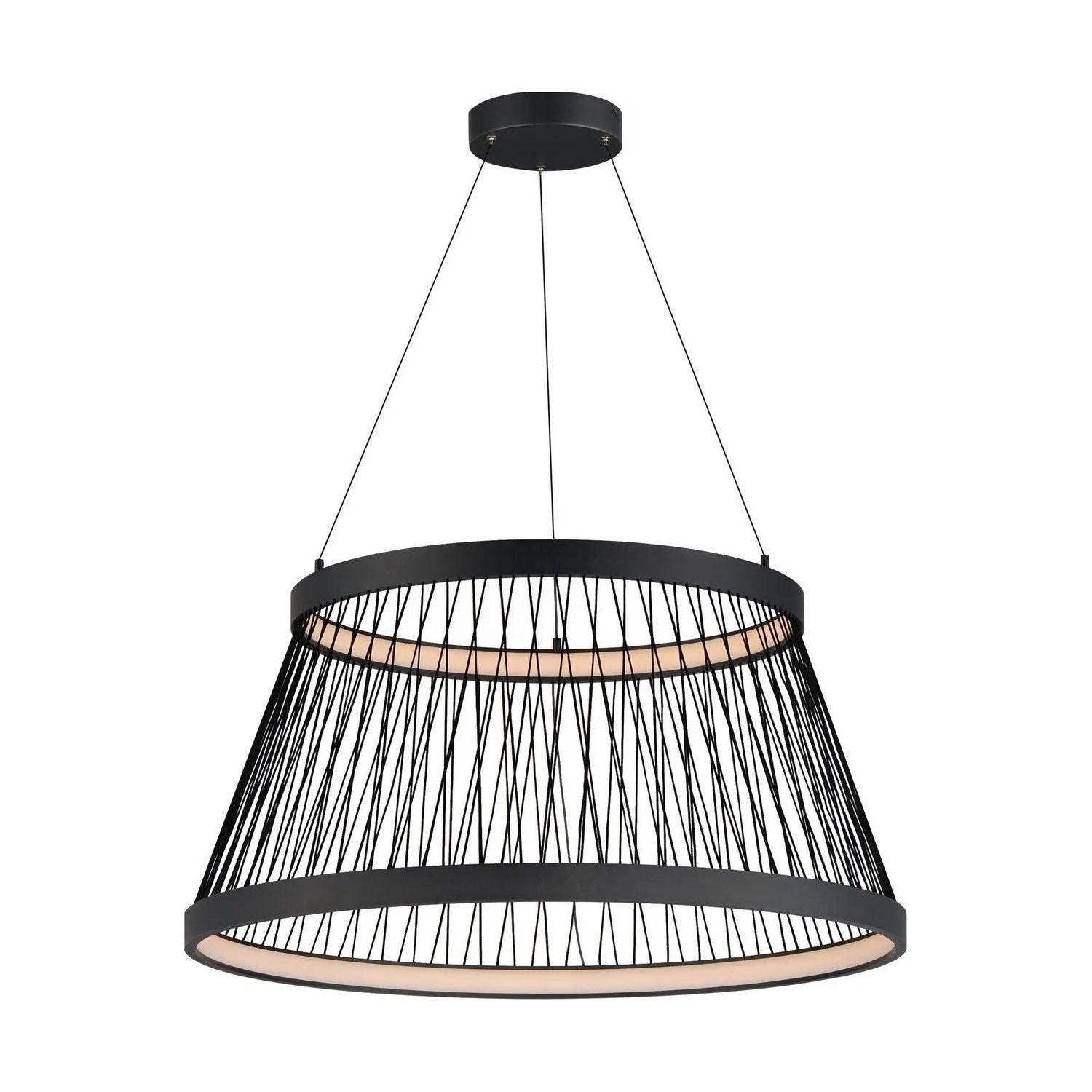 ET2 Lighting - Loom LED Pendant - E20983-BK - Canada Light Shop