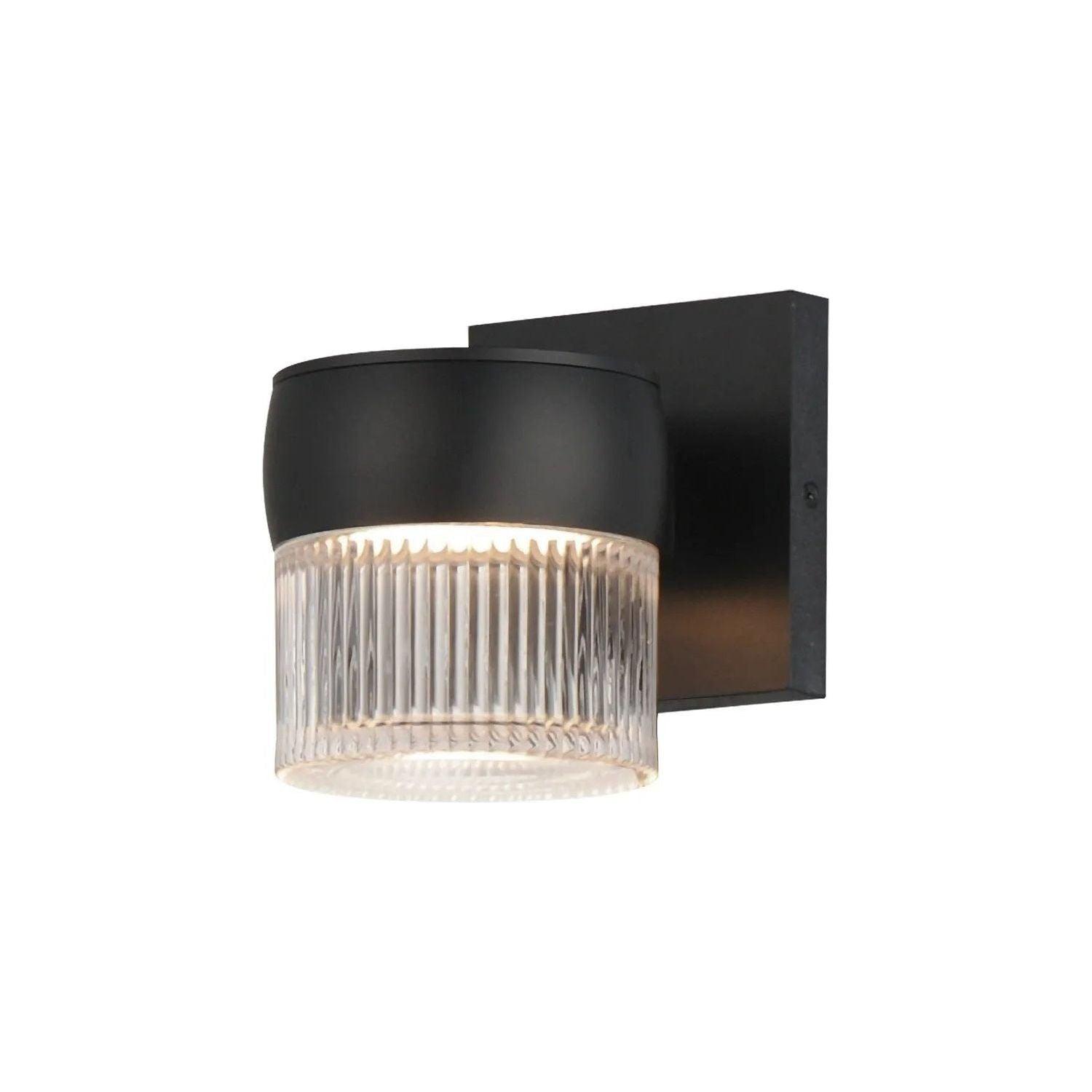 ET2 Lighting - Modular LED Outdoor Wall Sconce - E30162-144BK - Canada Light Shop