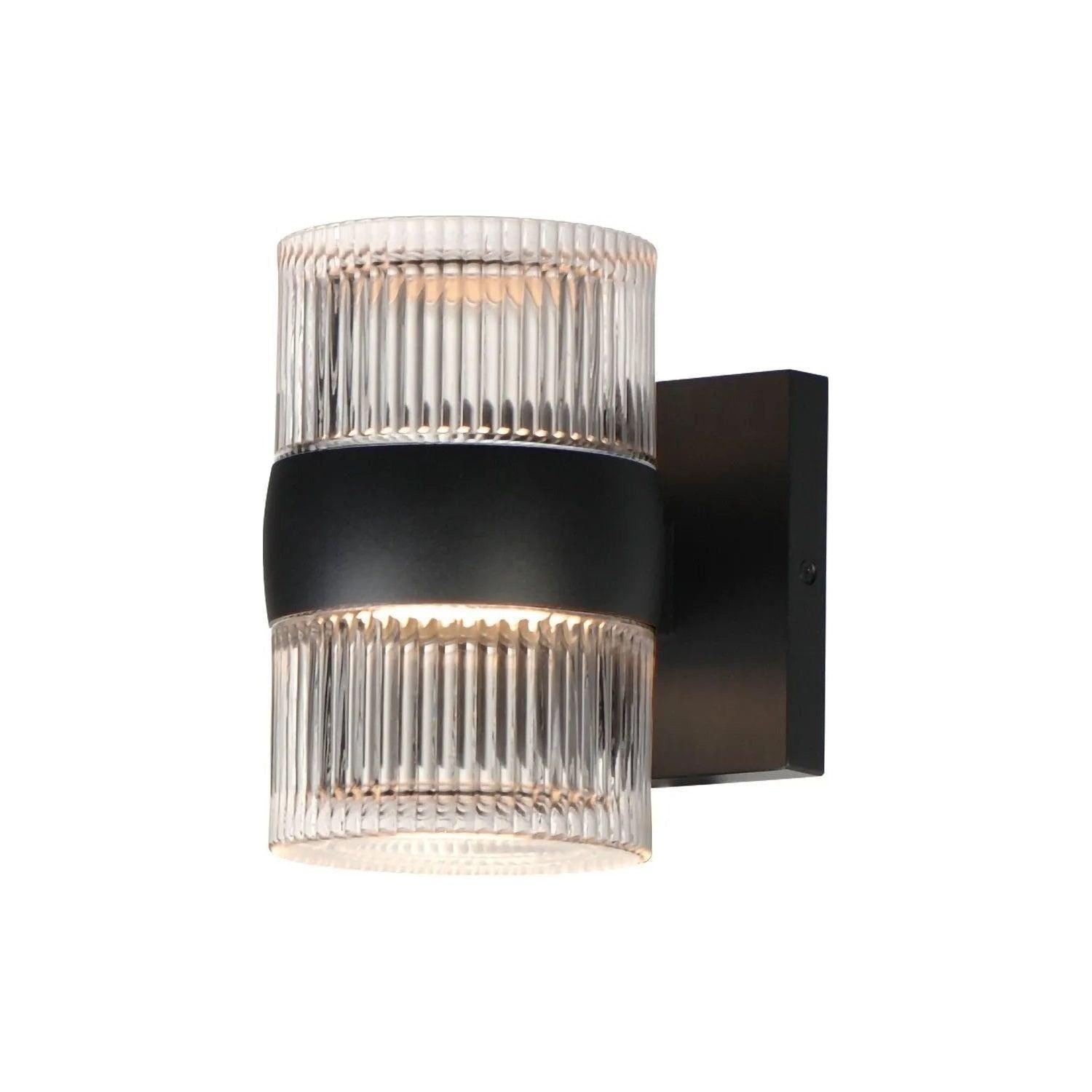 ET2 Lighting - Modular LED Outdoor Wall Sconce - E30166-144BK - Canada Light Shop