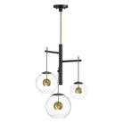 ET2 Lighting - Nucleus LED Chandelier - E25156-BKNAB - Canada Light Shop