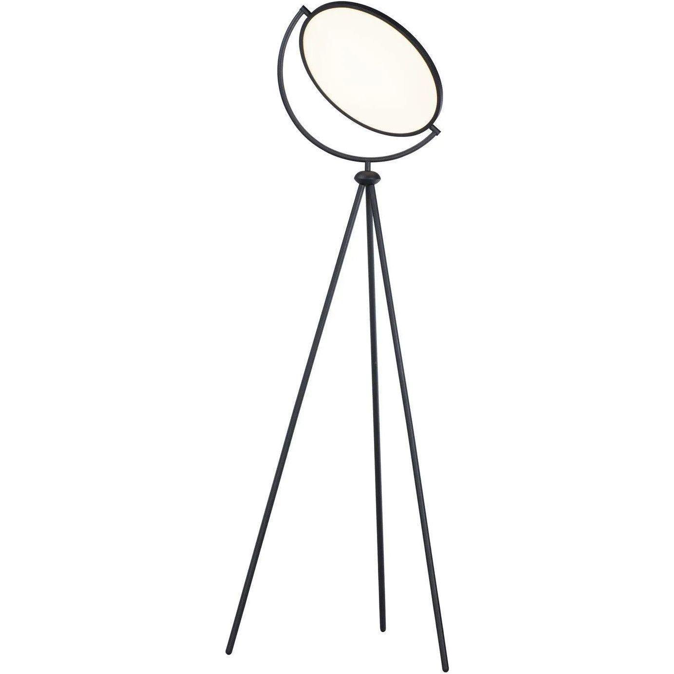 ET2 Lighting - Paddle LED Floor Lamp - E23299-BK - Canada Light Shop