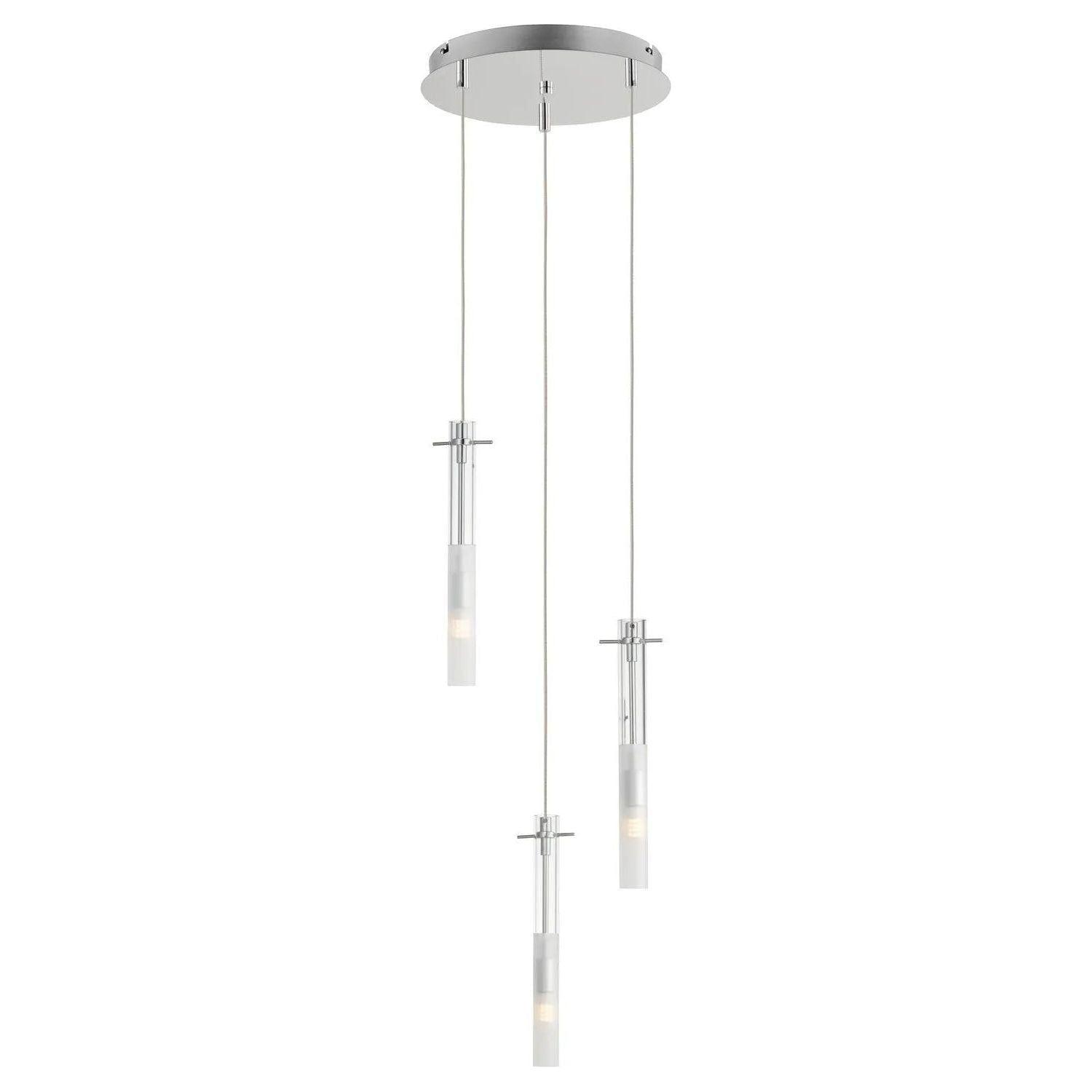 ET2 Lighting - Pipette LED3-Light Multi Pendant - E31093-93PC - Canada Light Shop