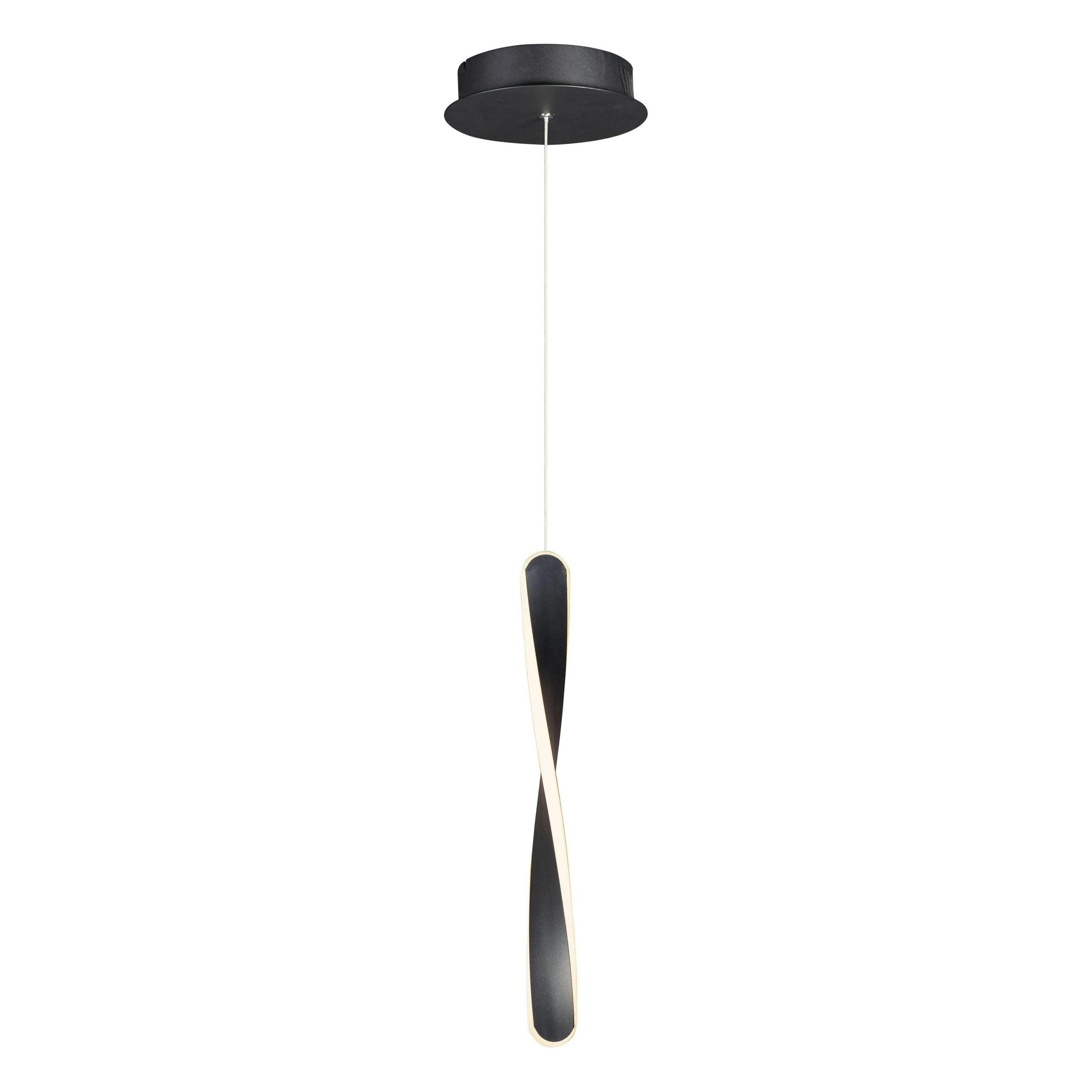 ET2 Lighting - Pirouette LED Mini Pendant - E24151-BK - Canada Light Shop