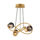 ET2 Lighting - Planetary LED Chandelier - E24185-148GLD - Canada Light Shop