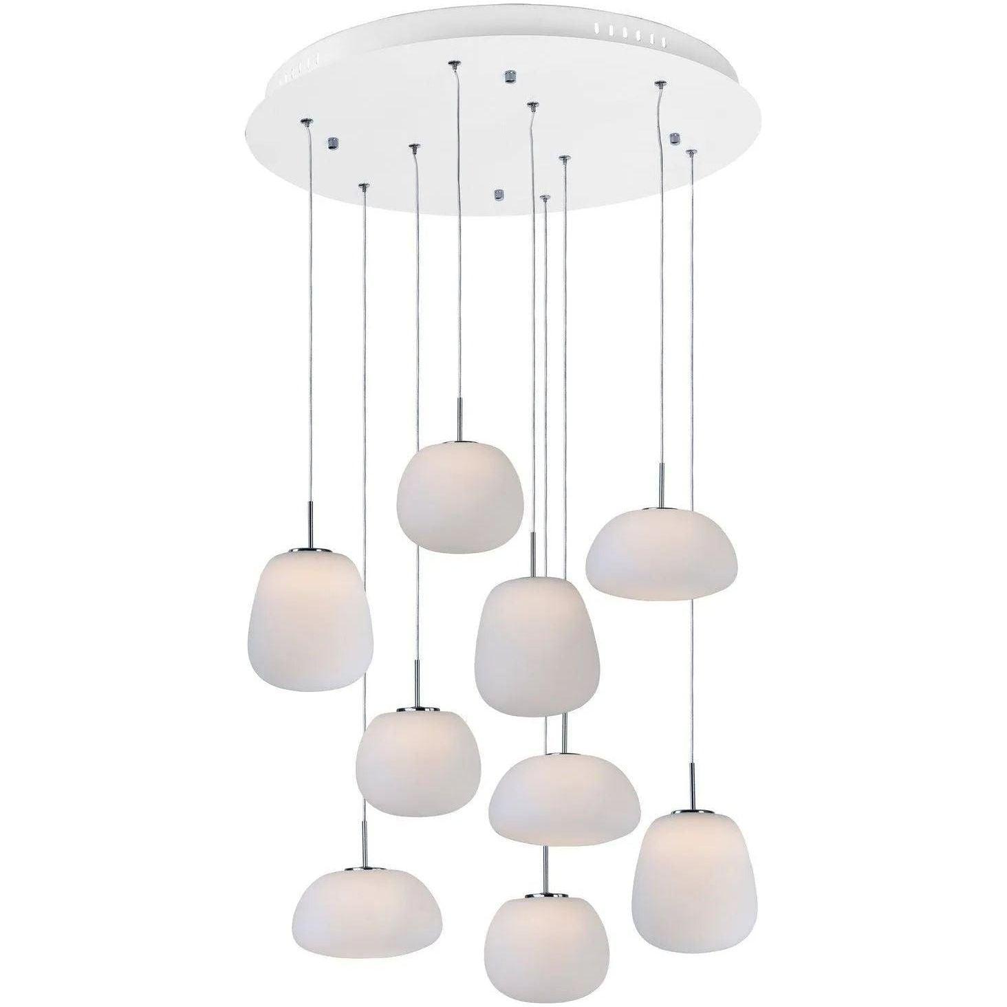ET2 Lighting - Puffs LED Multi Pendant - E21127-11WT - Canada Light Shop