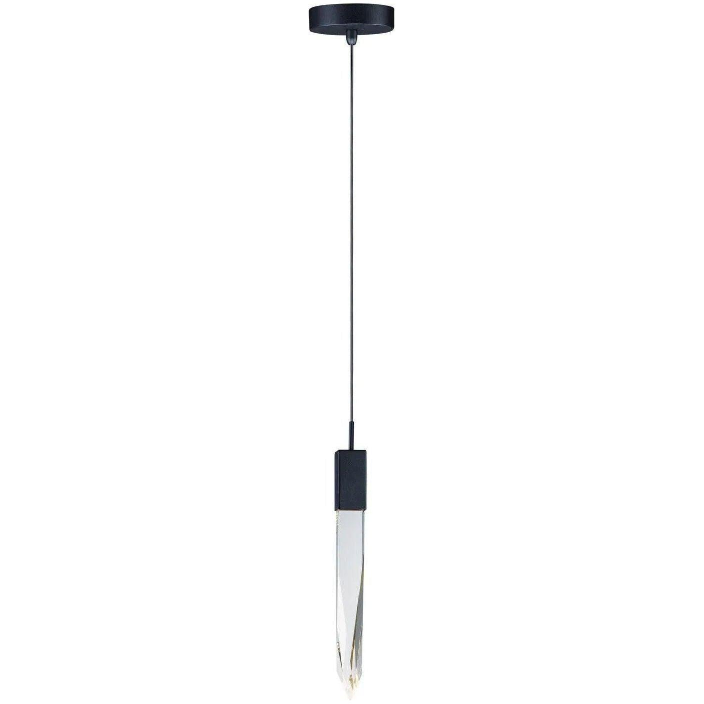 ET2 Lighting - Quartz LED Mini Pendant - E31241-20BK - Canada Light Shop