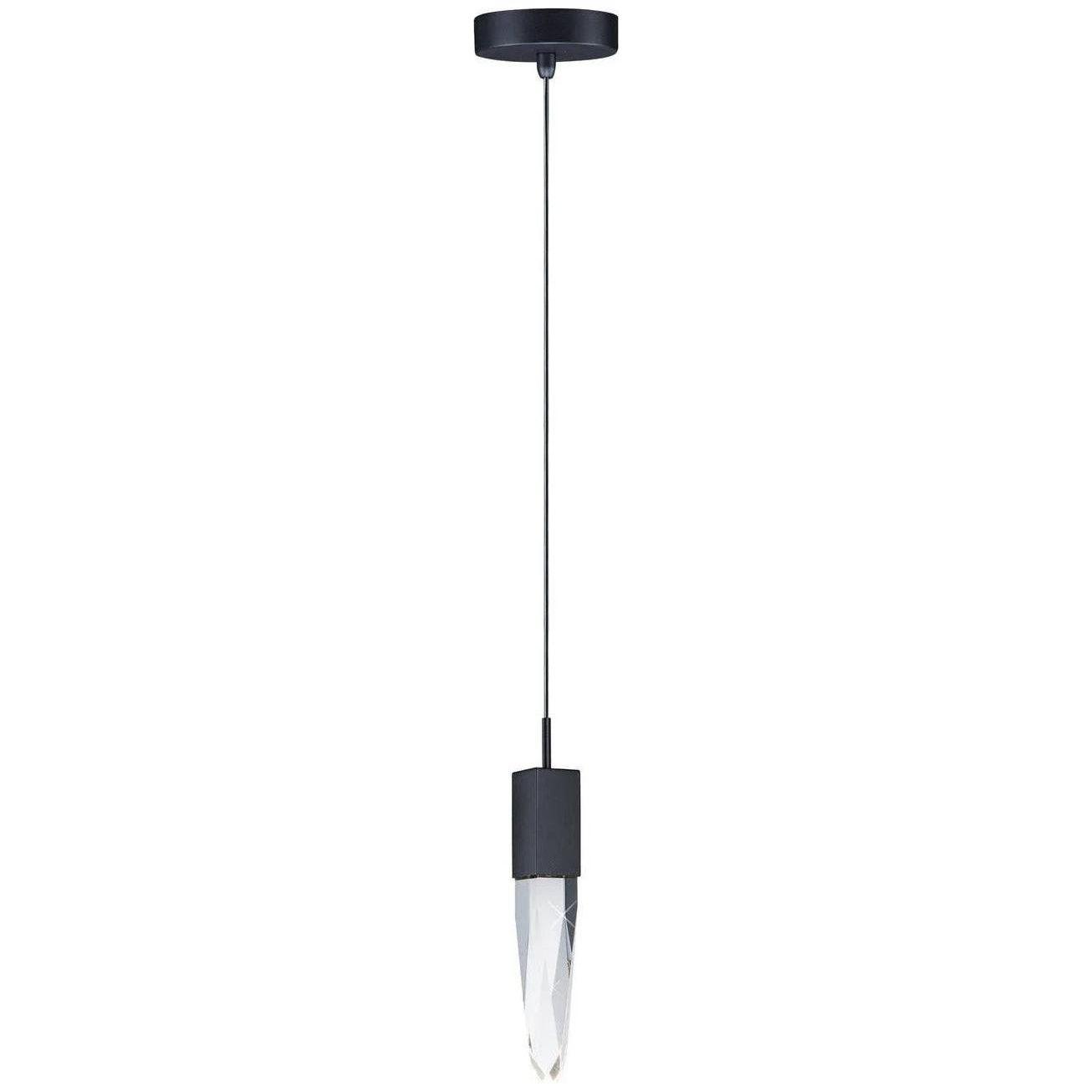 ET2 Lighting - Quartz LED Mini Pendant - E31242-20BK - Canada Light Shop