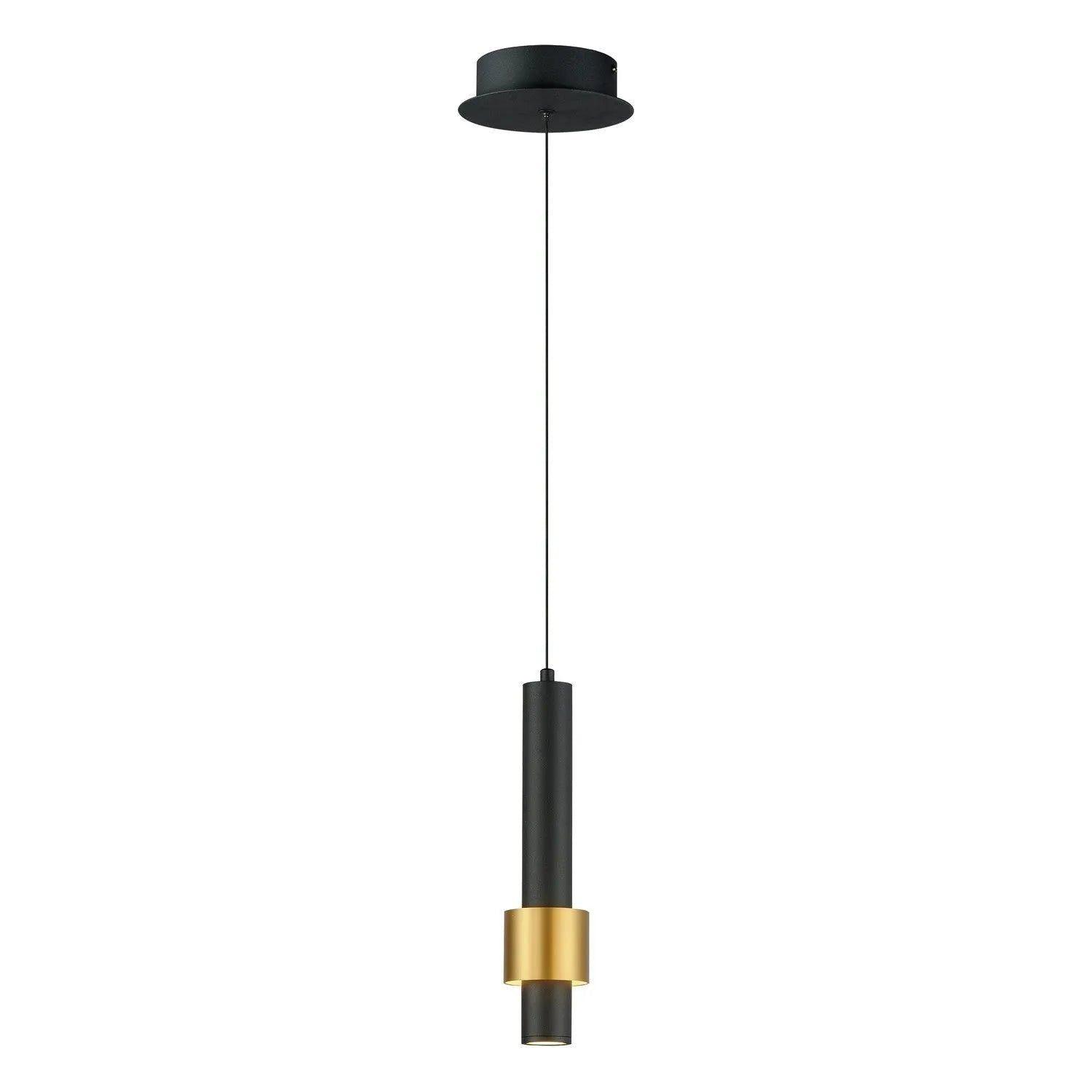 ET2 Lighting - Reveal LED Mini Pendant - E24751-BKGLD - Canada Light Shop