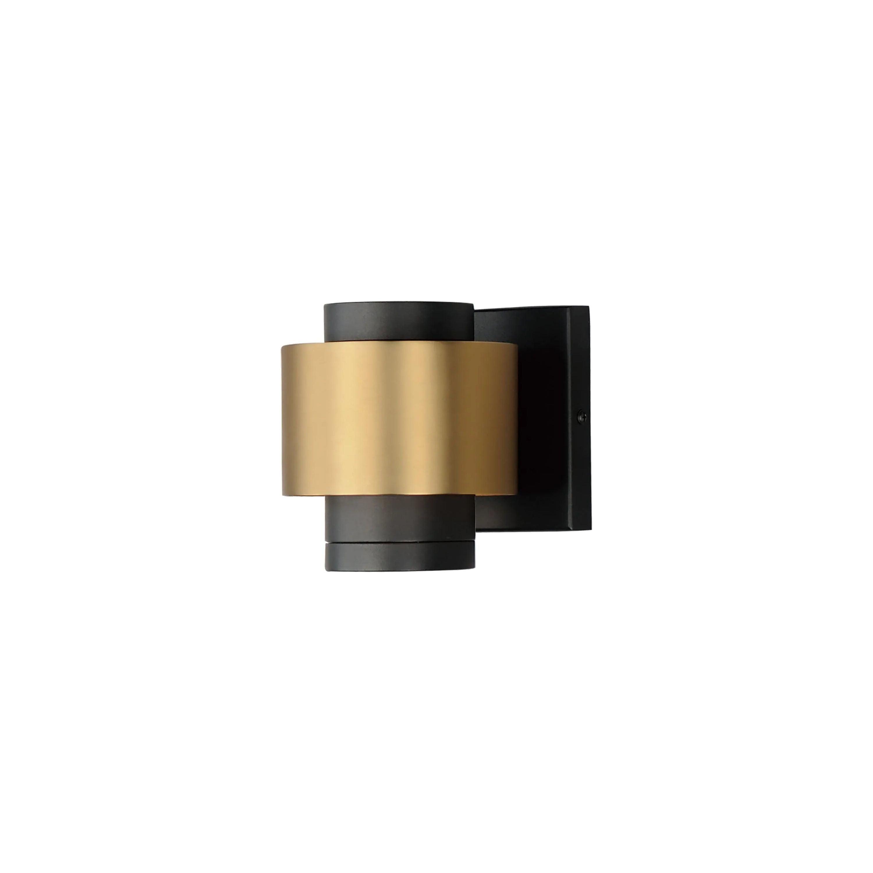 ET2 Lighting - Reveal Outdoor LED Outdoor Wall Sconce - E34752-BKGLD - Canada Light Shop
