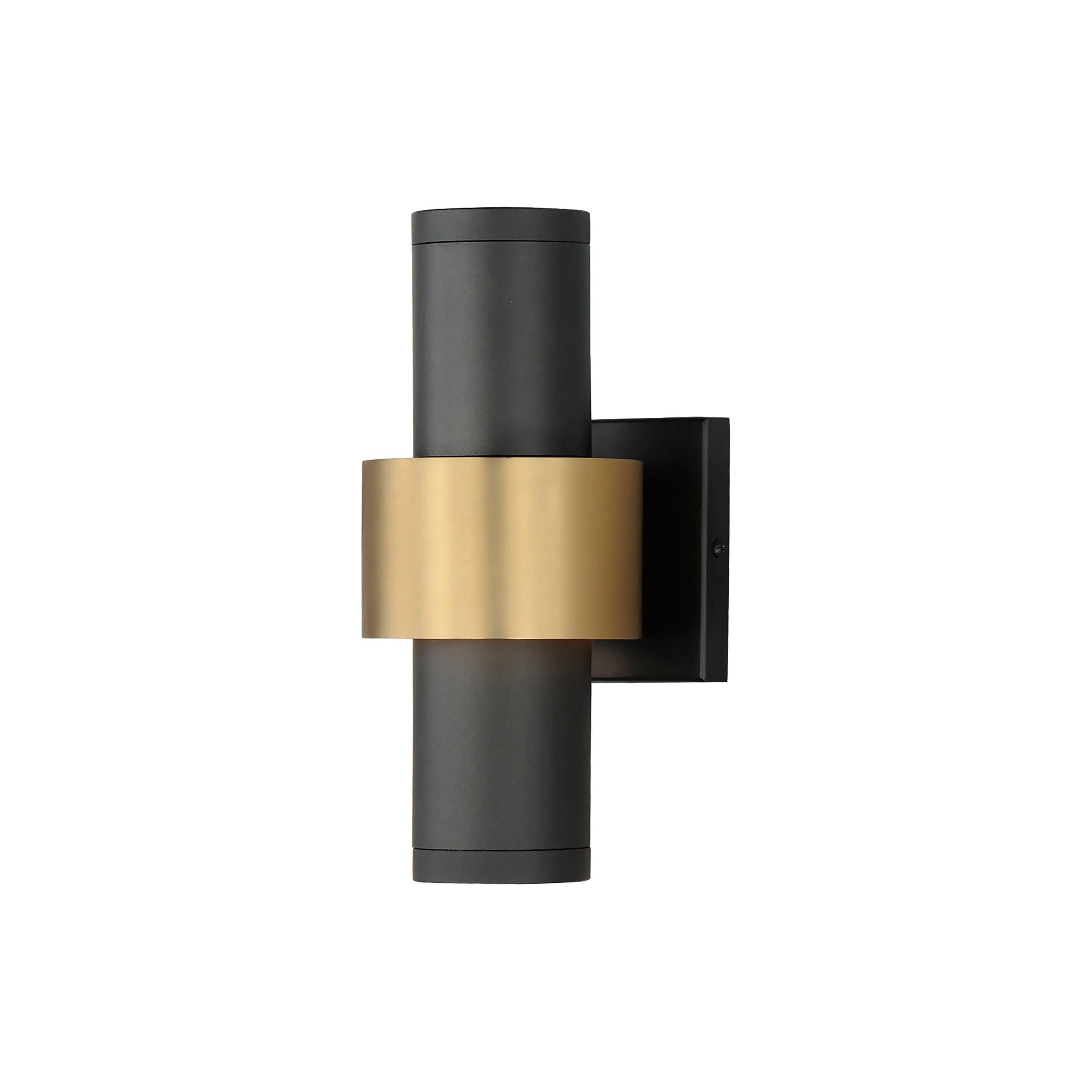 ET2 Lighting - Reveal Outdoor LED Outdoor Wall Sconce - E34754-BKGLD - Canada Light Shop