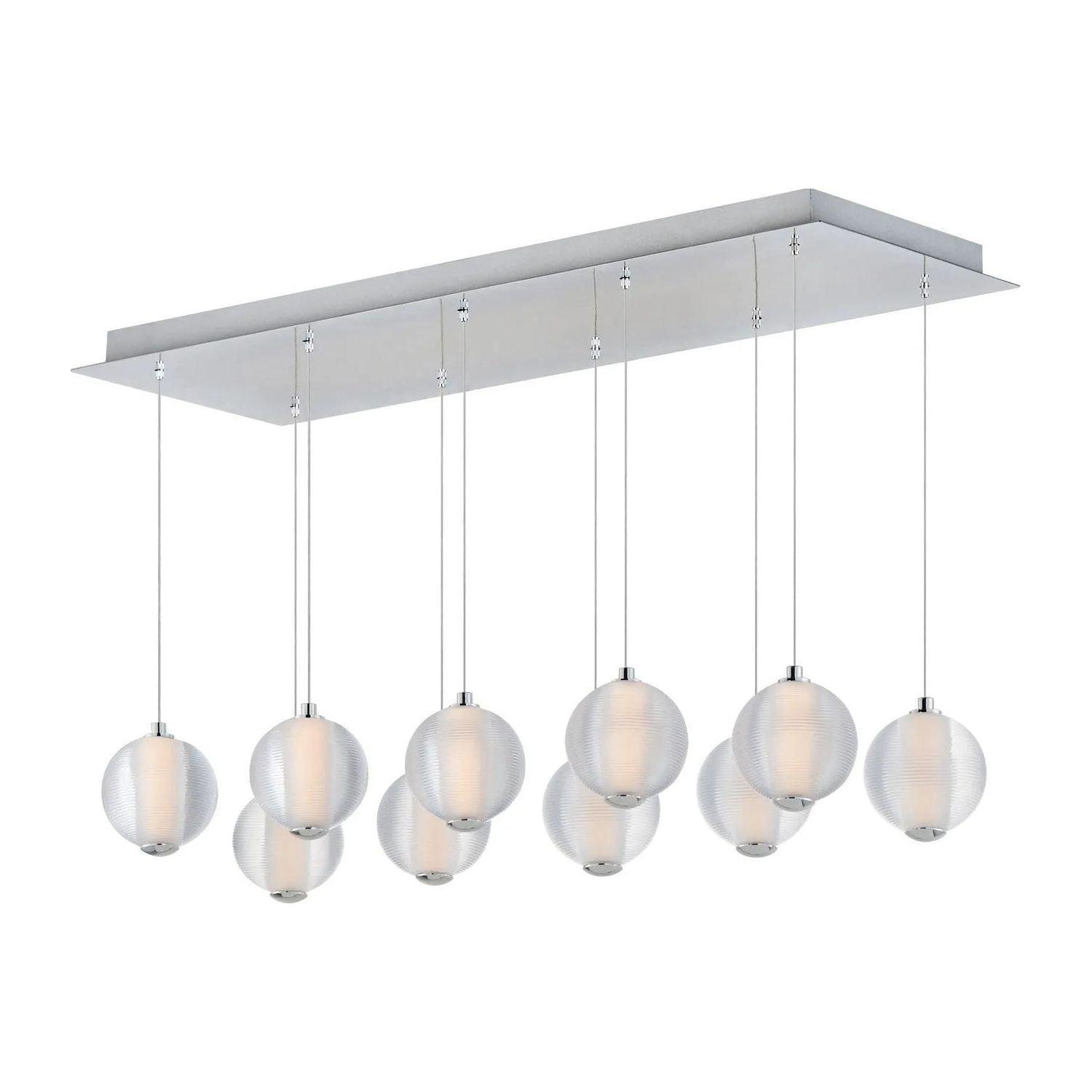 ET2 Lighting - Rhythm LED Linear Pendant - E24648-144PC - Canada Light Shop