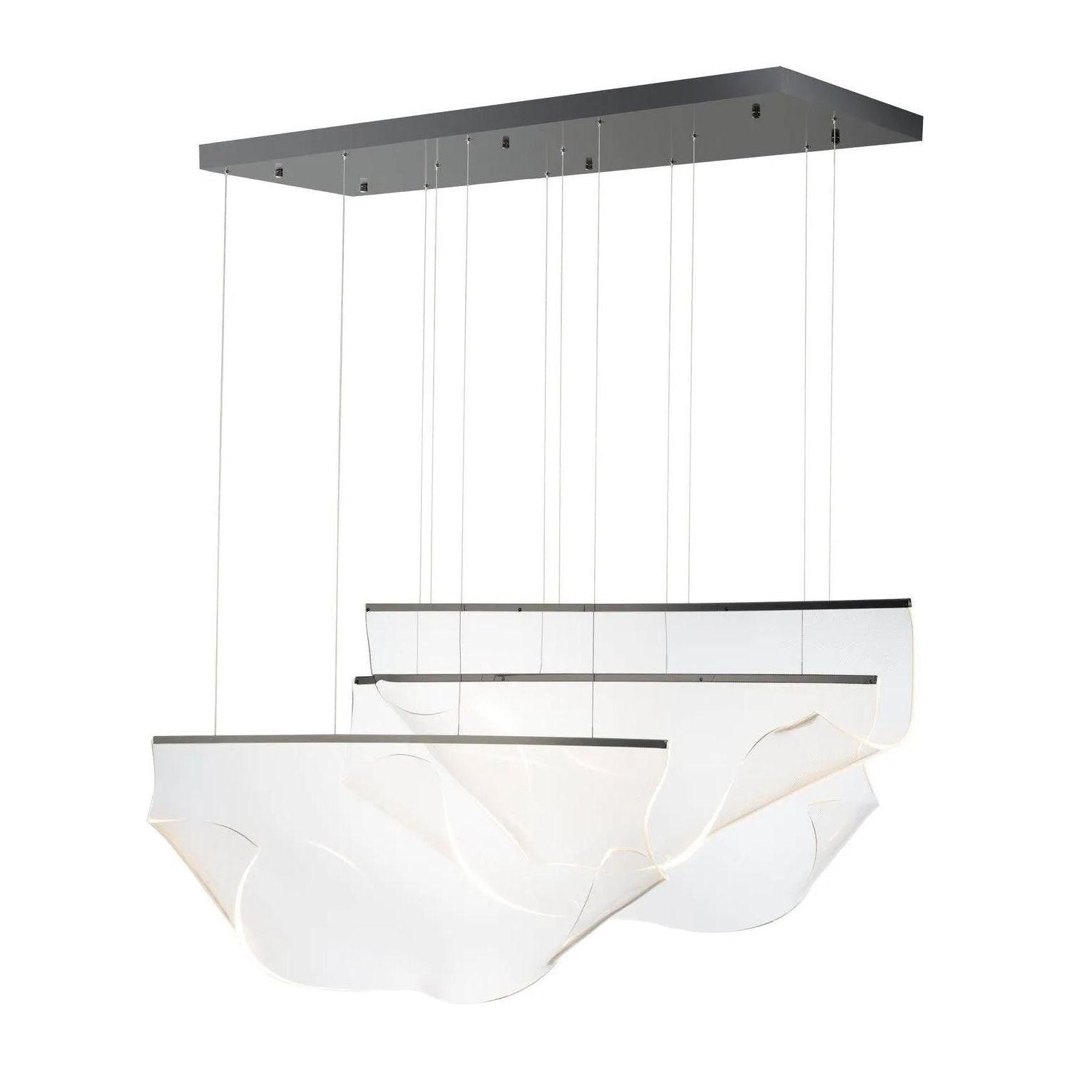 ET2 Lighting - Rinkle LED Linear Pendant - E24873-133BGM - Canada Light Shop