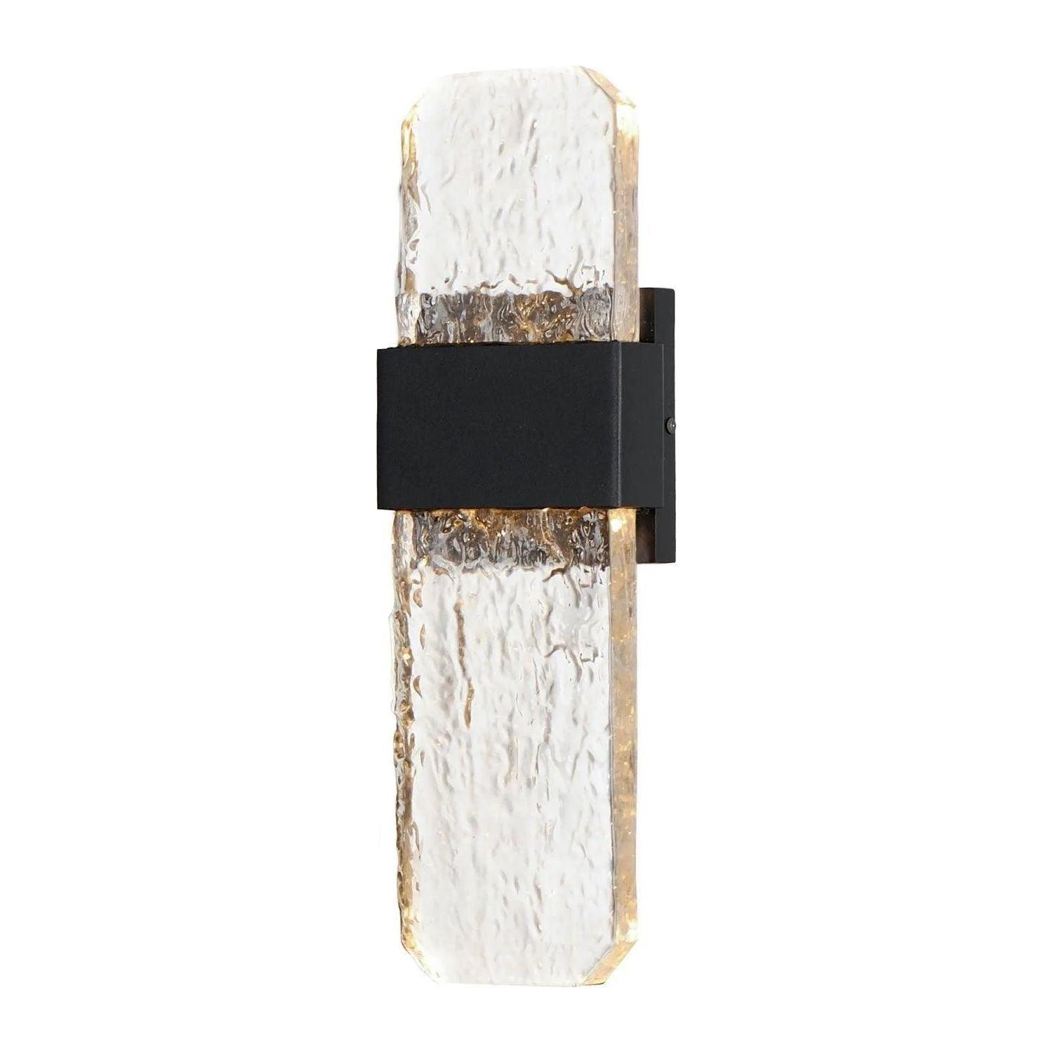 ET2 Lighting - Rune LED Outdoor Wall Sconce - E30134-24BK - Canada Light Shop
