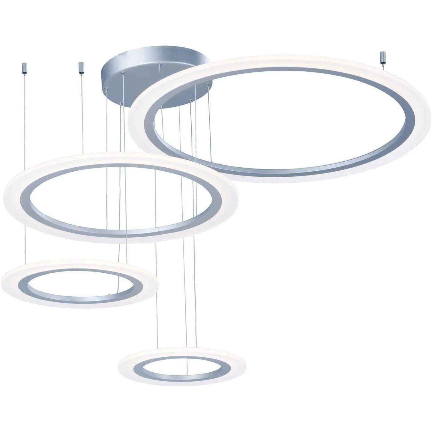 ET2 Lighting - Saturn II 4 Light LED Pendant - E22662-11MS - Canada Light Shop