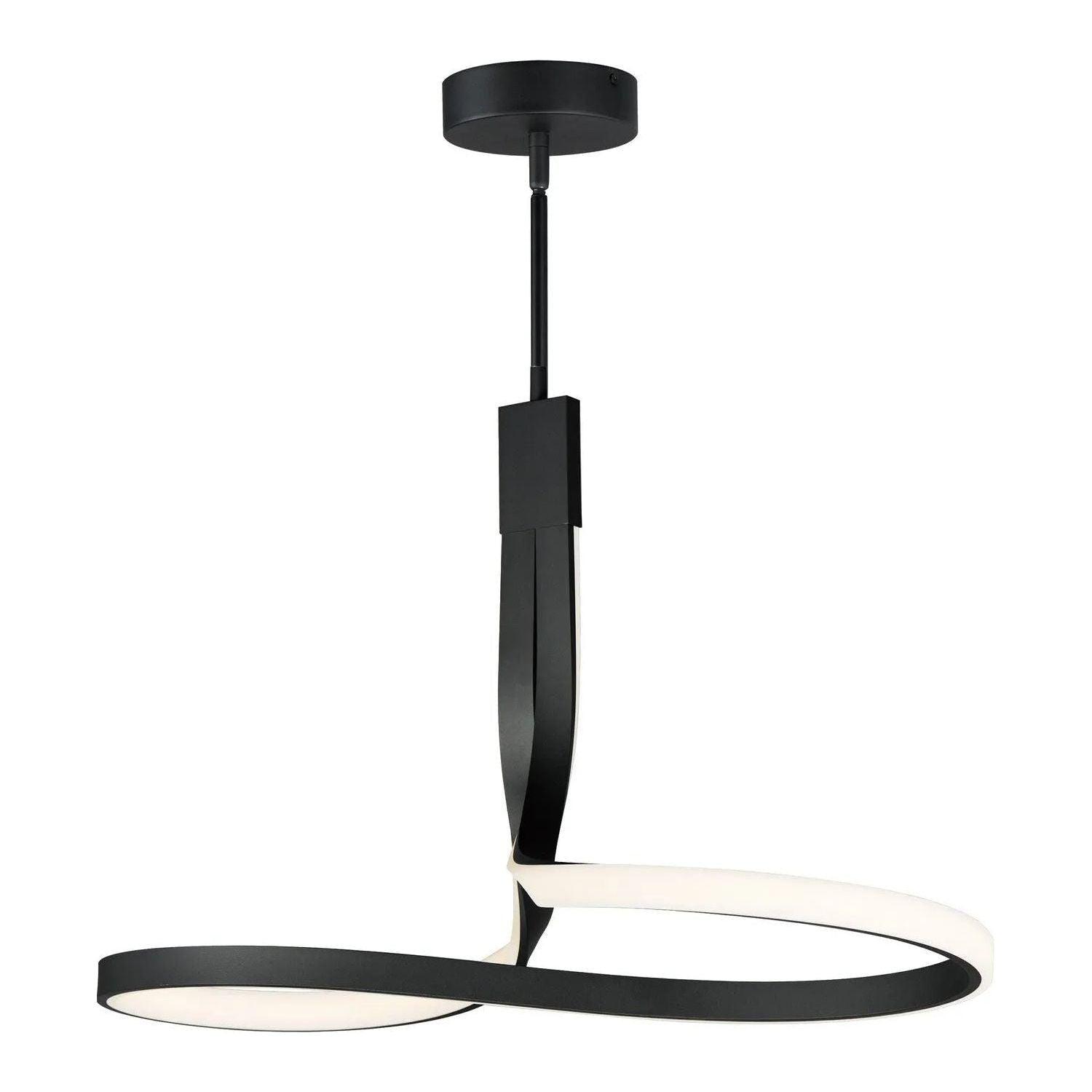 ET2 Lighting - Serpentine LED Pendant - E30662-BK - Canada Light Shop