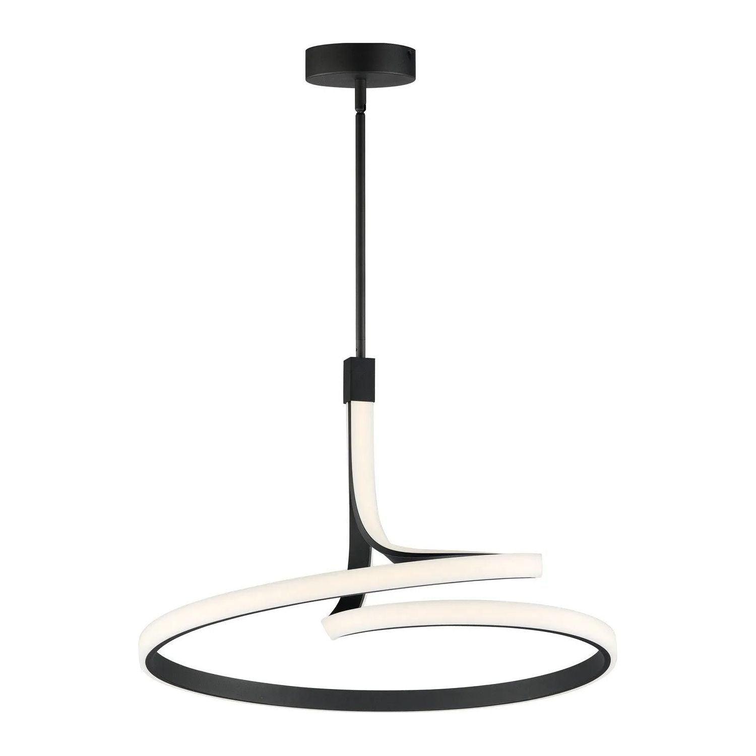 ET2 Lighting - Serpentine LED Pendant - E30664-BK - Canada Light Shop